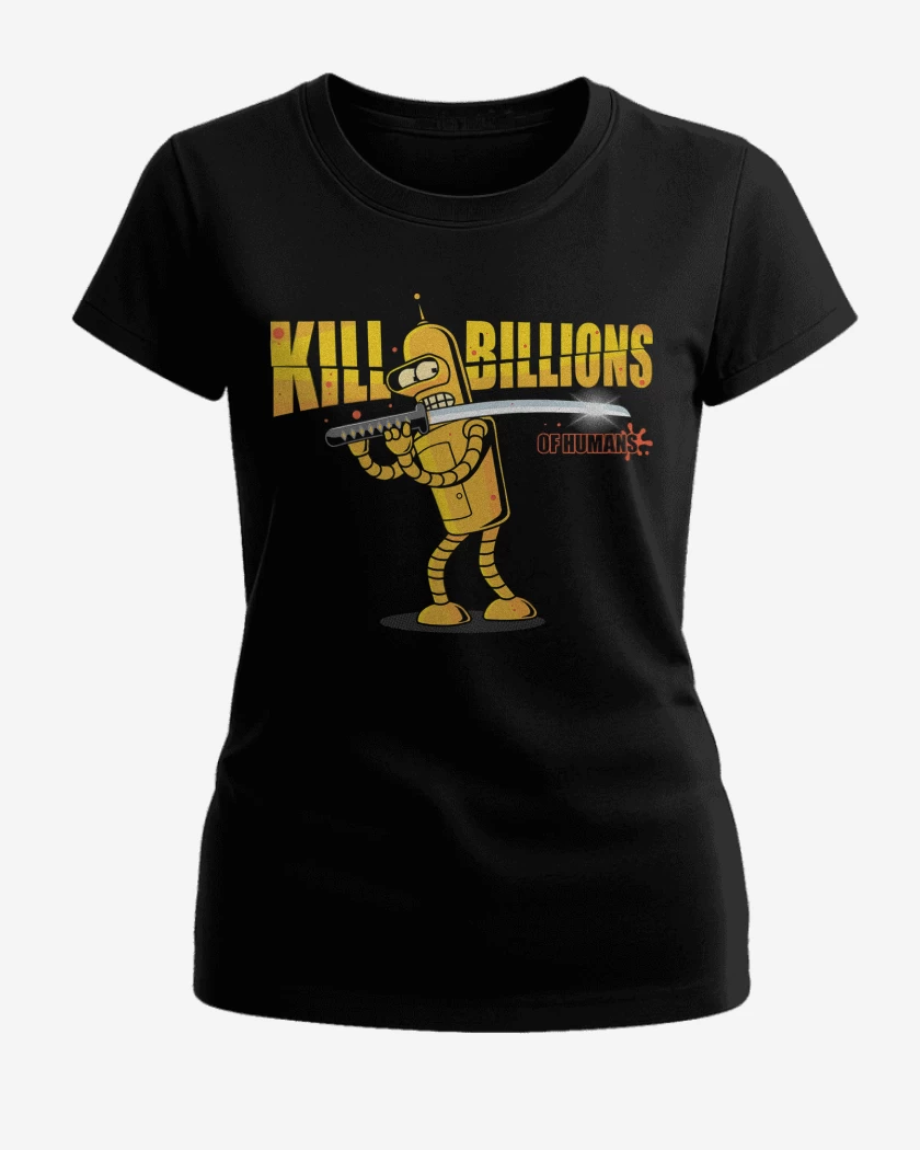 Polera de Mujer Negro de Kill Bender