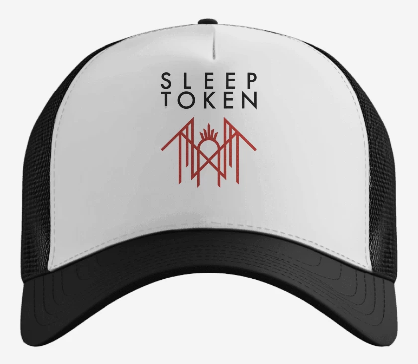 Gorro Blanco de Sleep Tokken Logo  
