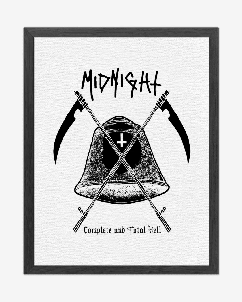 Cuadro decorativo Blanco de Midnight Complete and Total Hell