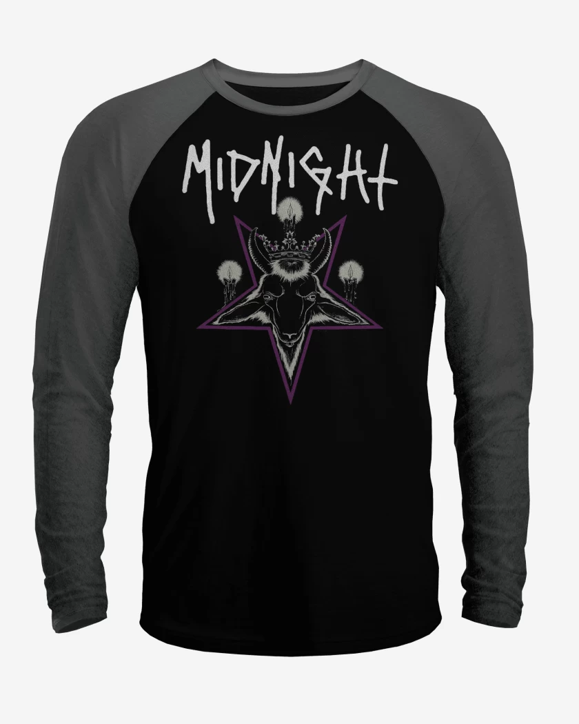 Polera Raglan Midnight Satanic