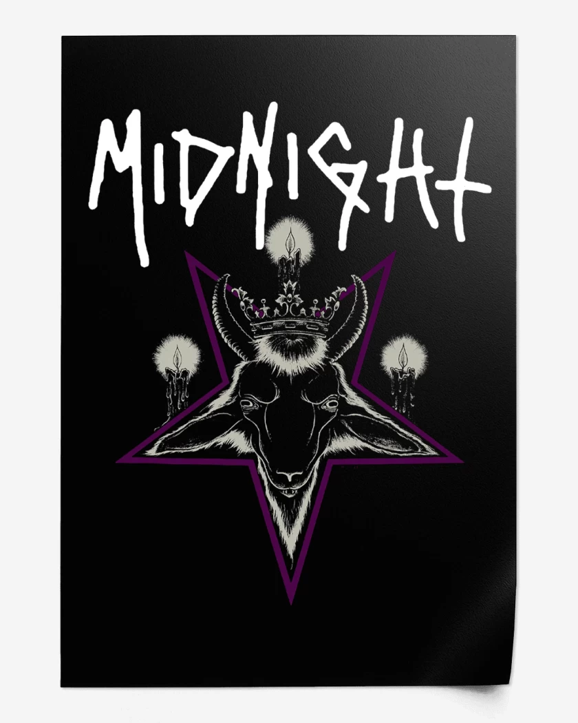 Print Midnight Satanic