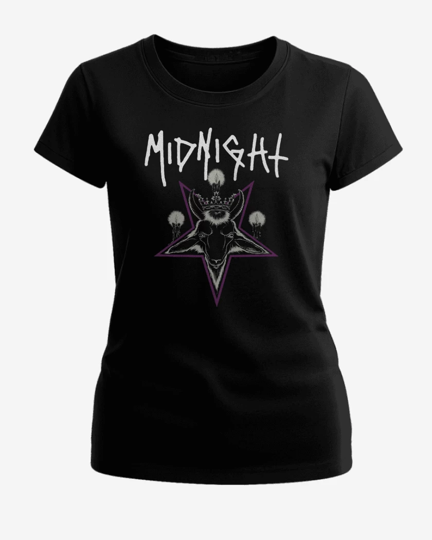 Polera de Mujer Negro de Midnight Satanic