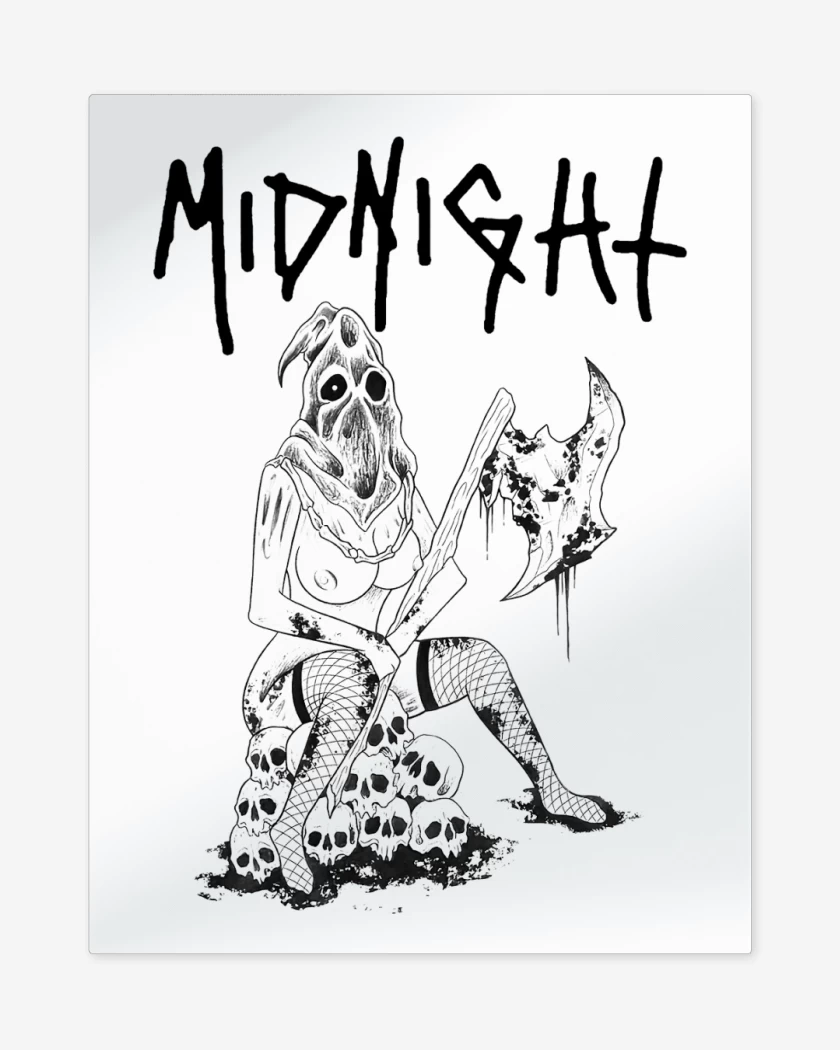 Print metalico Midnight Rehearsal Vomit