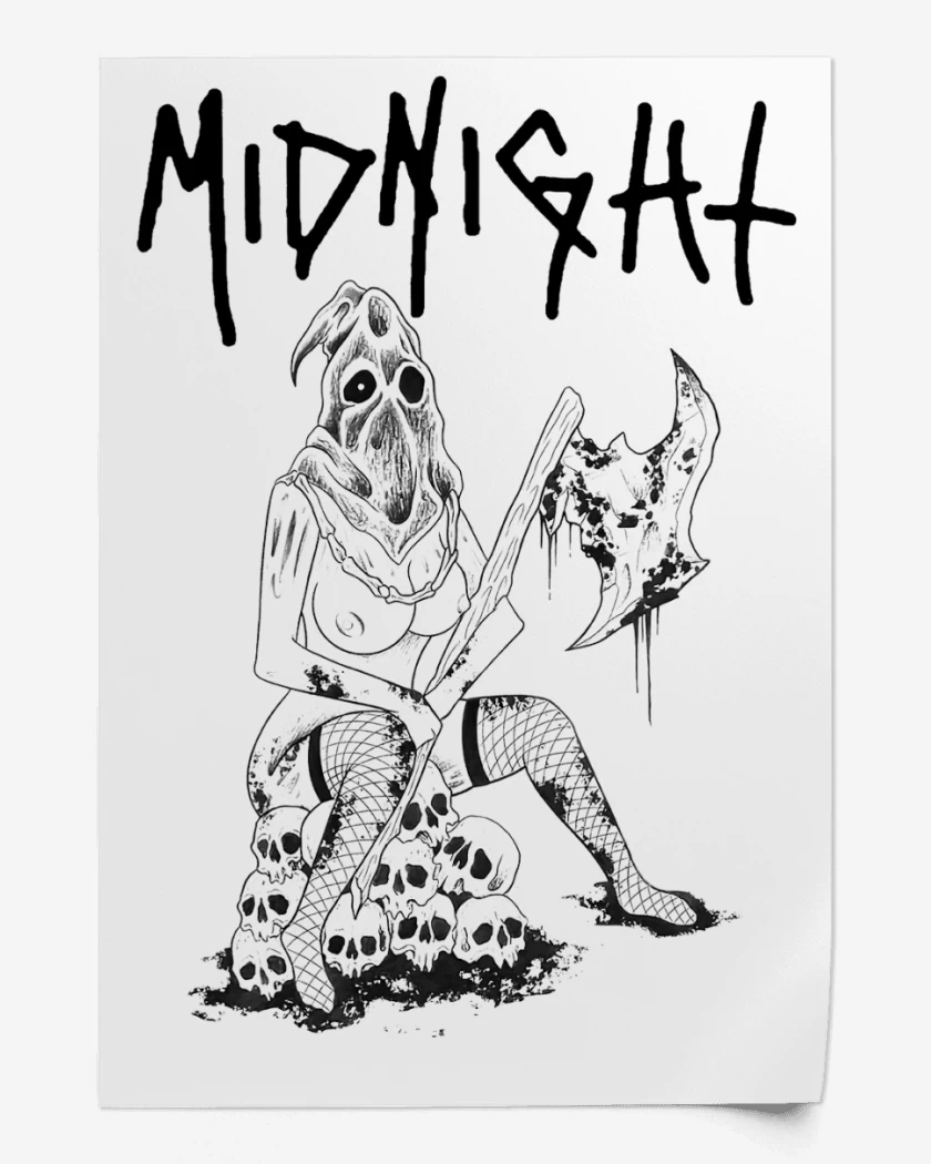 Print Blanco de Midnight Rehearsal Vomit