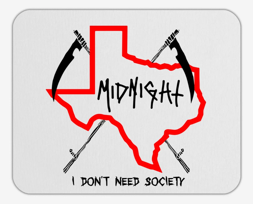 Mousepad Midnight I Dont Need Society