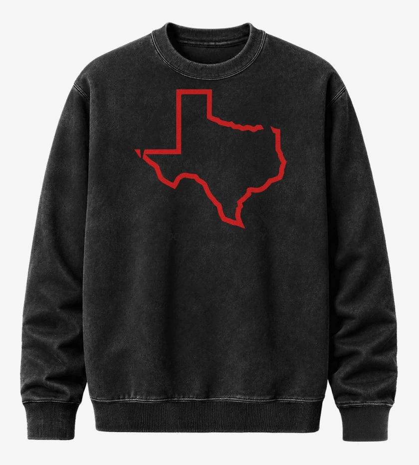 Poleron Polo Acid Wash Negro de Midnight I Dont Need Society