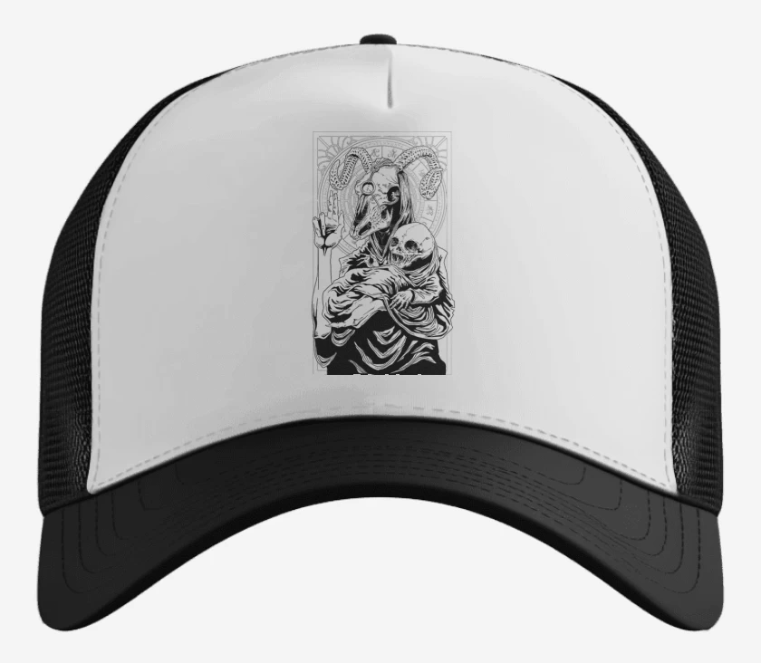 Gorro Blanco de Hell beast
