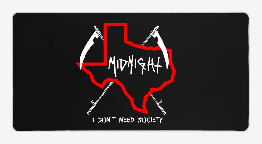 Mouse pad Gamer Midnight I Dont Need Society N 