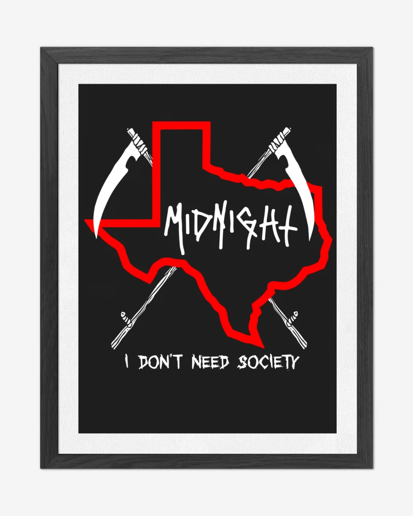 Cuadro decorativo Midnight I Dont Need Society N 