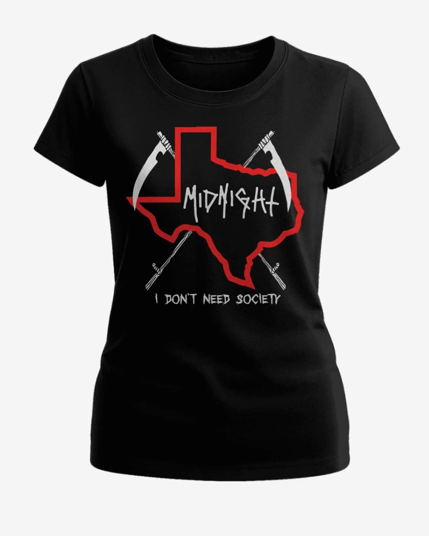 Polera de Mujer Midnight I Dont Need Society N 