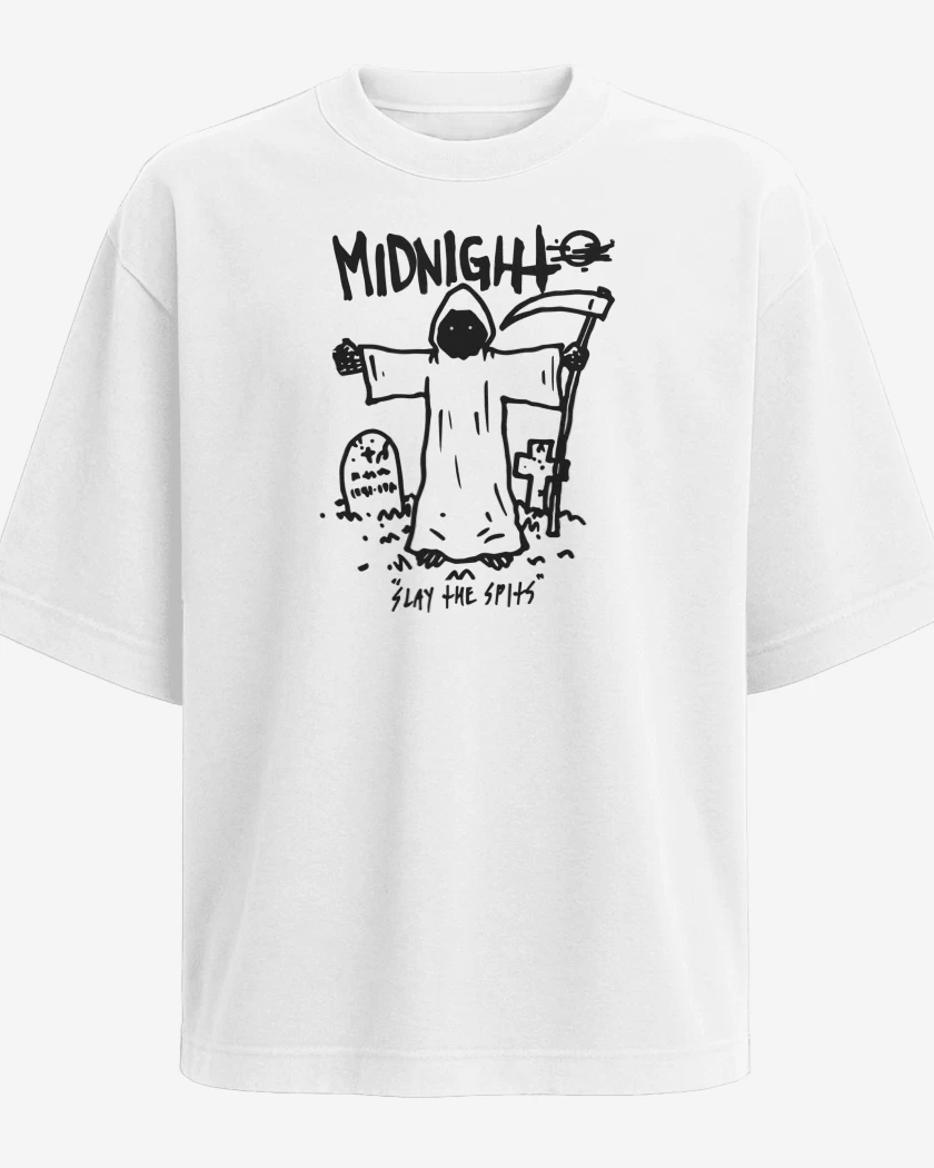 Polera Oversize Midnight Slay the Spits N
