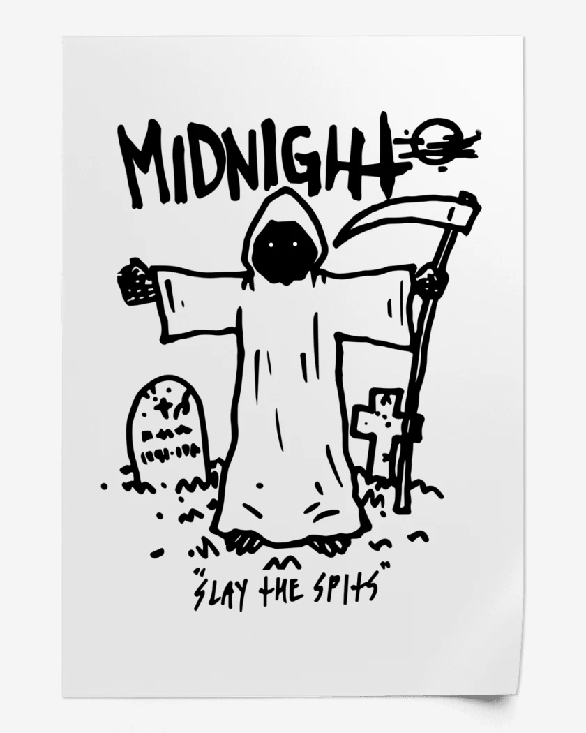 Print Midnight Slay the Spits N
