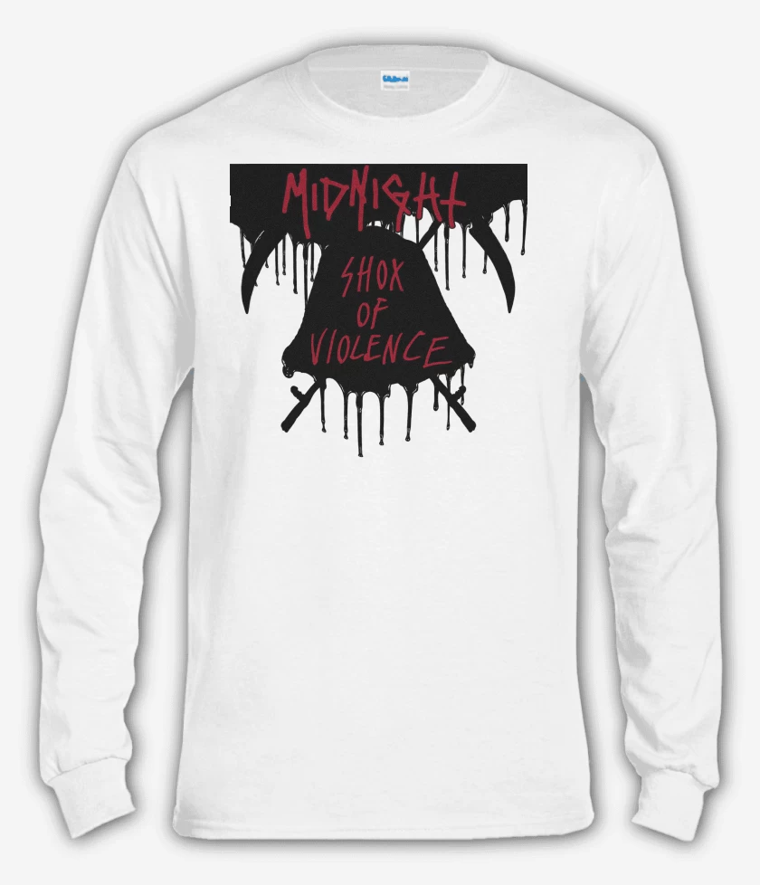 Polera manga larga Midnight Shox Of Violence
