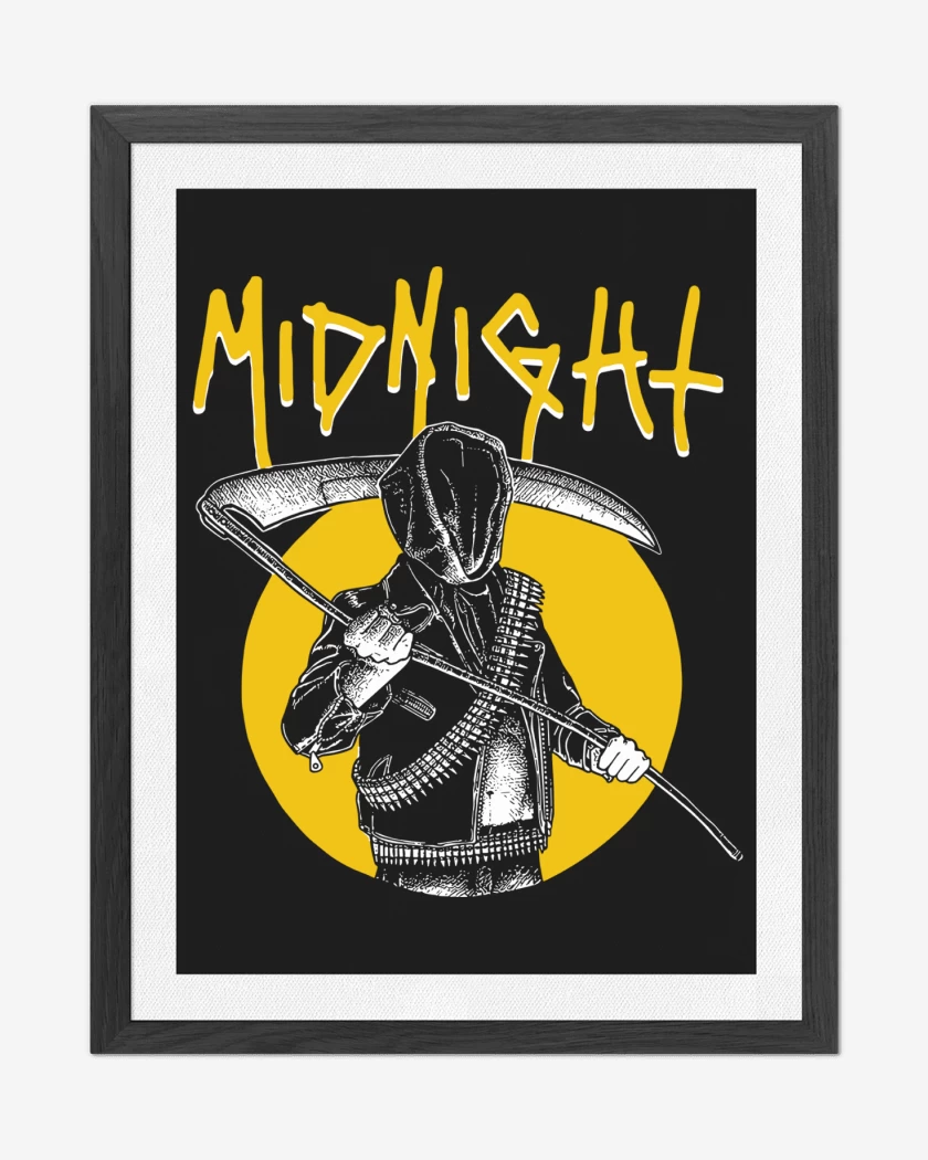 Cuadro decorativo Negro de Midnight Athenar