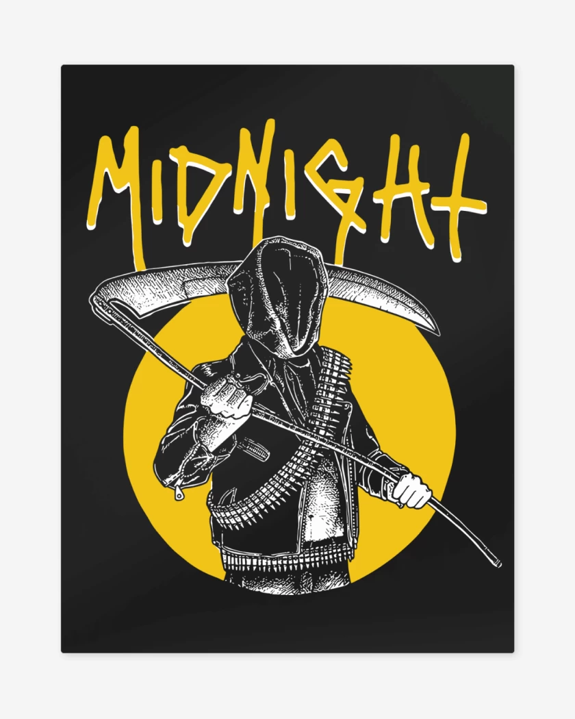 Print metalico Negro de Midnight Athenar