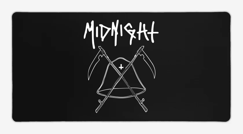 Mouse pad Gamer Negro de Midnight Logo