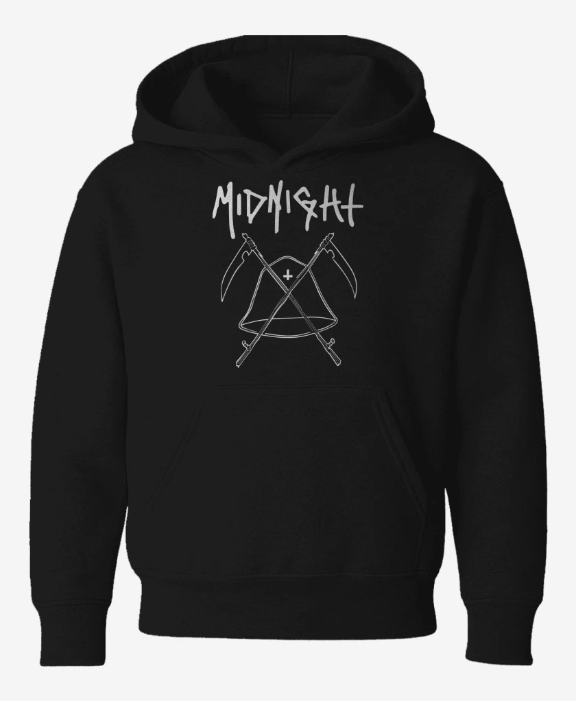 Poleron de niño Negro de Midnight Logo