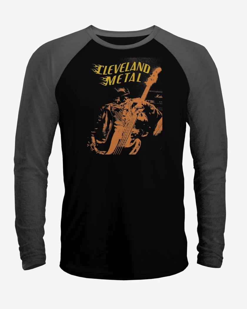 Polera Raglan Midnight Cleveland Metal