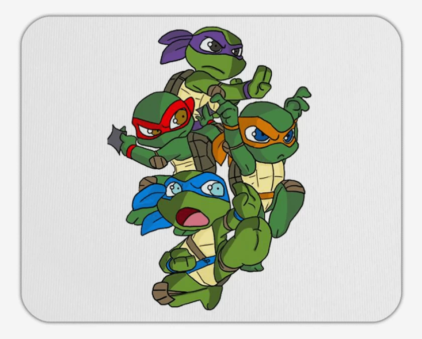 Mousepad Tortugas ninjas