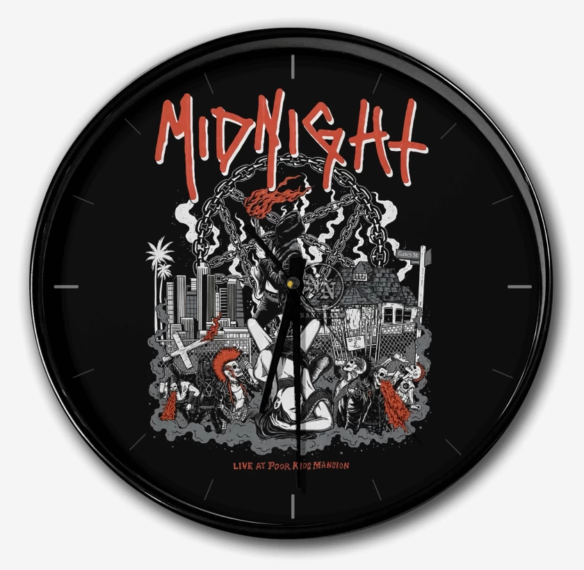 Reloj Negro de Midnight Live 