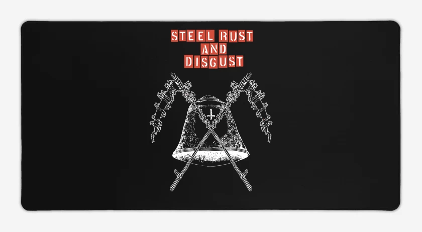 Mouse pad Gamer Midnight Steel Rust