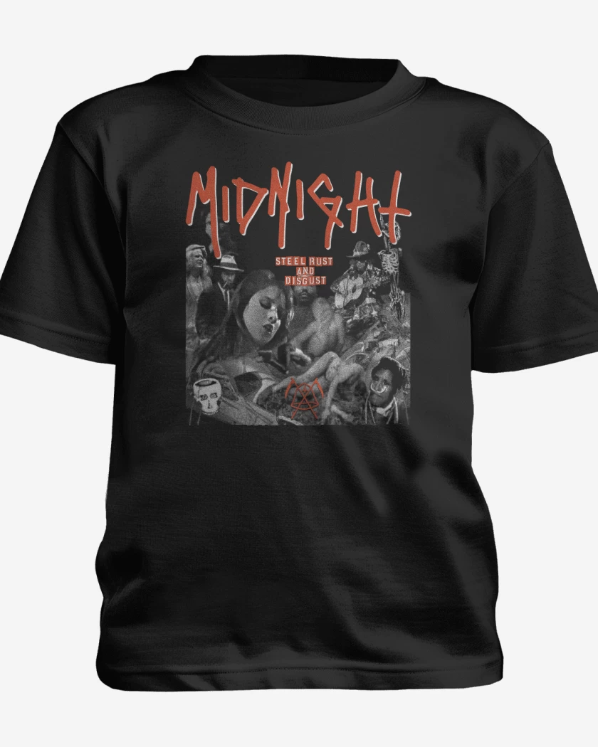Polera de niño Midnight Steel Rust and Disgust