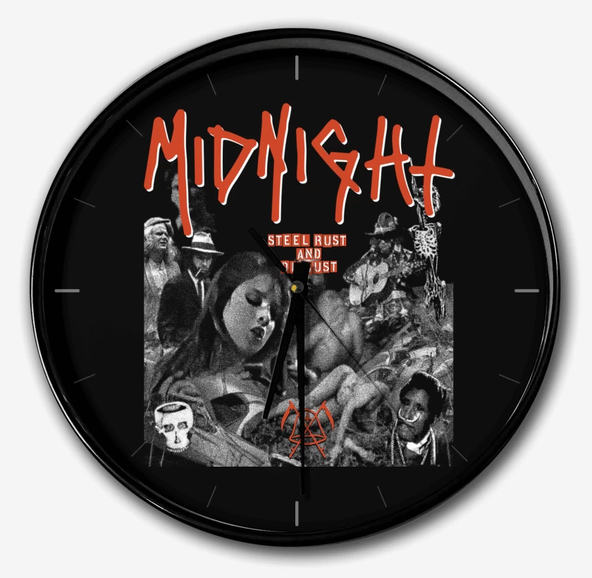 Reloj Midnight Steel Rust and Disgust