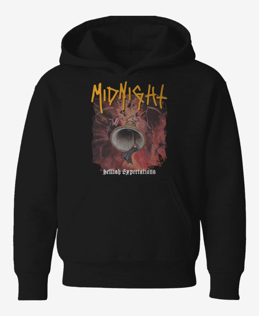 Poleron de niño Negro de Midnight Hellish Expectation