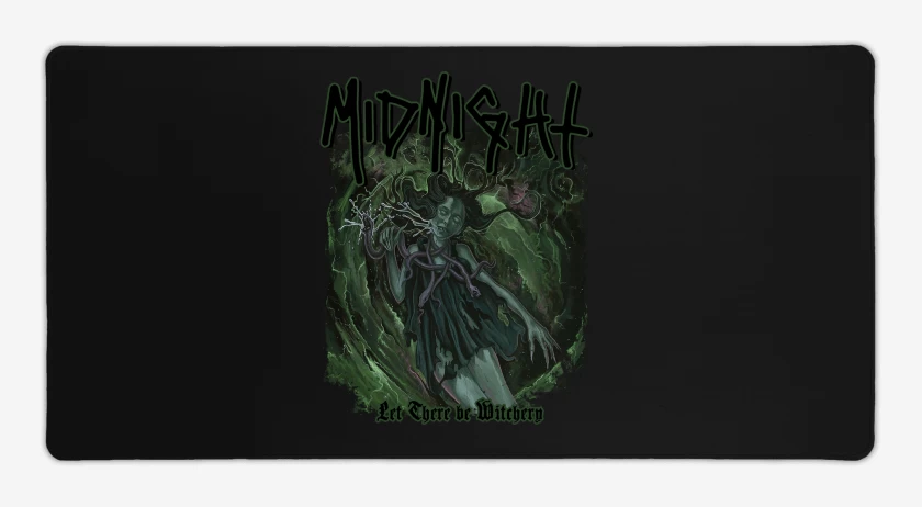 Mouse pad Gamer Negro de Midnight Let There Be Witchery