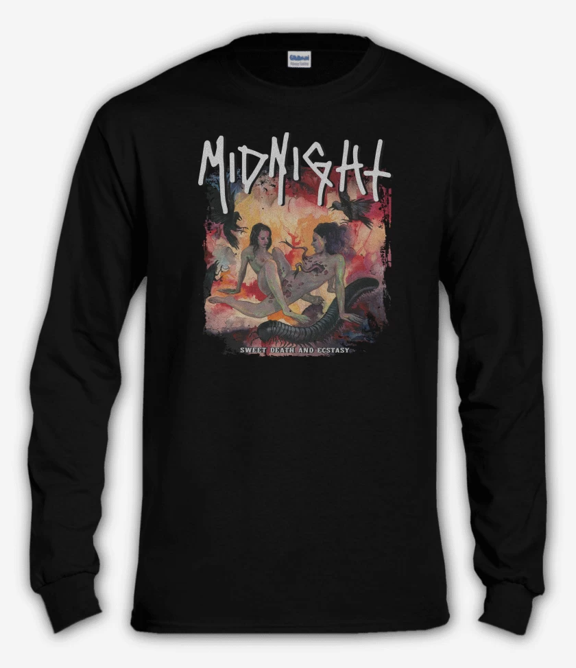 Polera manga larga Midnight Sweet Death and Ecstasy