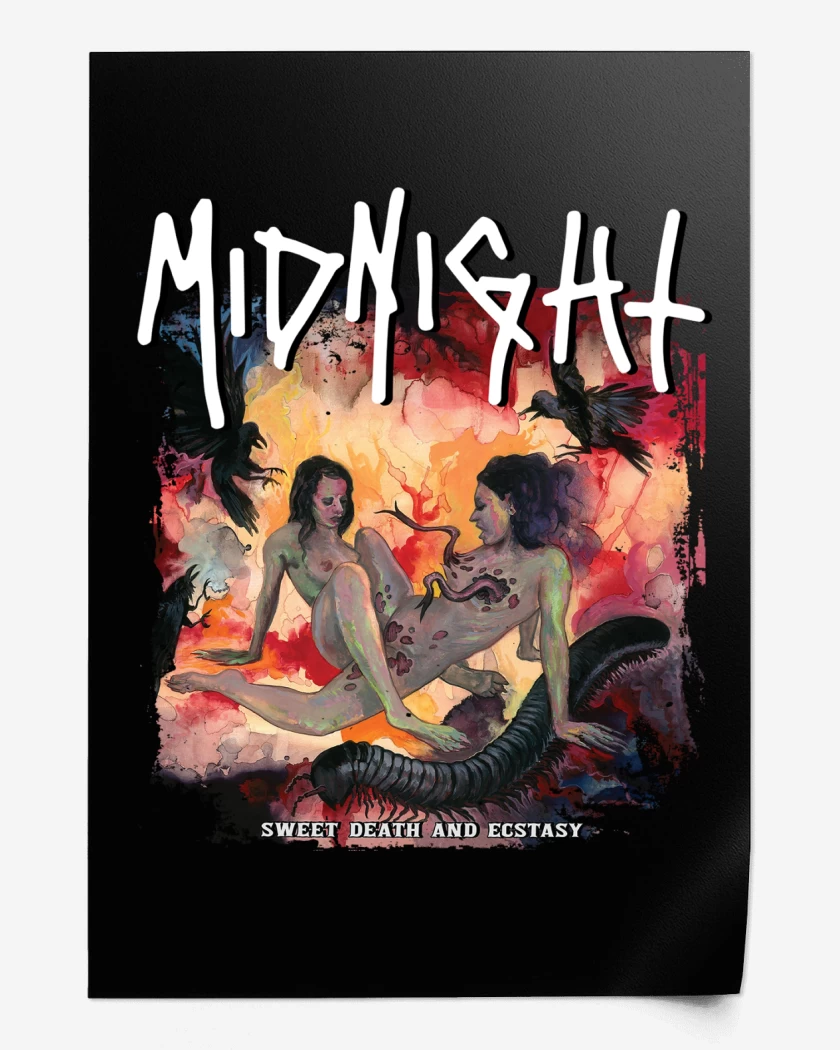 Print Midnight Sweet Death and Ecstasy