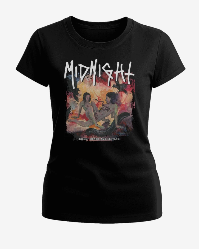 Polera de Mujer Midnight Sweet Death and Ecstasy