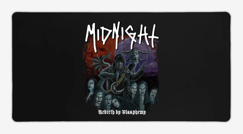 Mouse pad Gamer Midnight Rebirth By Blasphemy