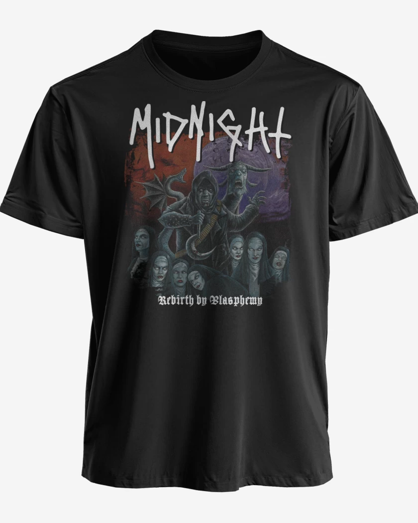 Polera Midnight Rebirth By Blasphemy