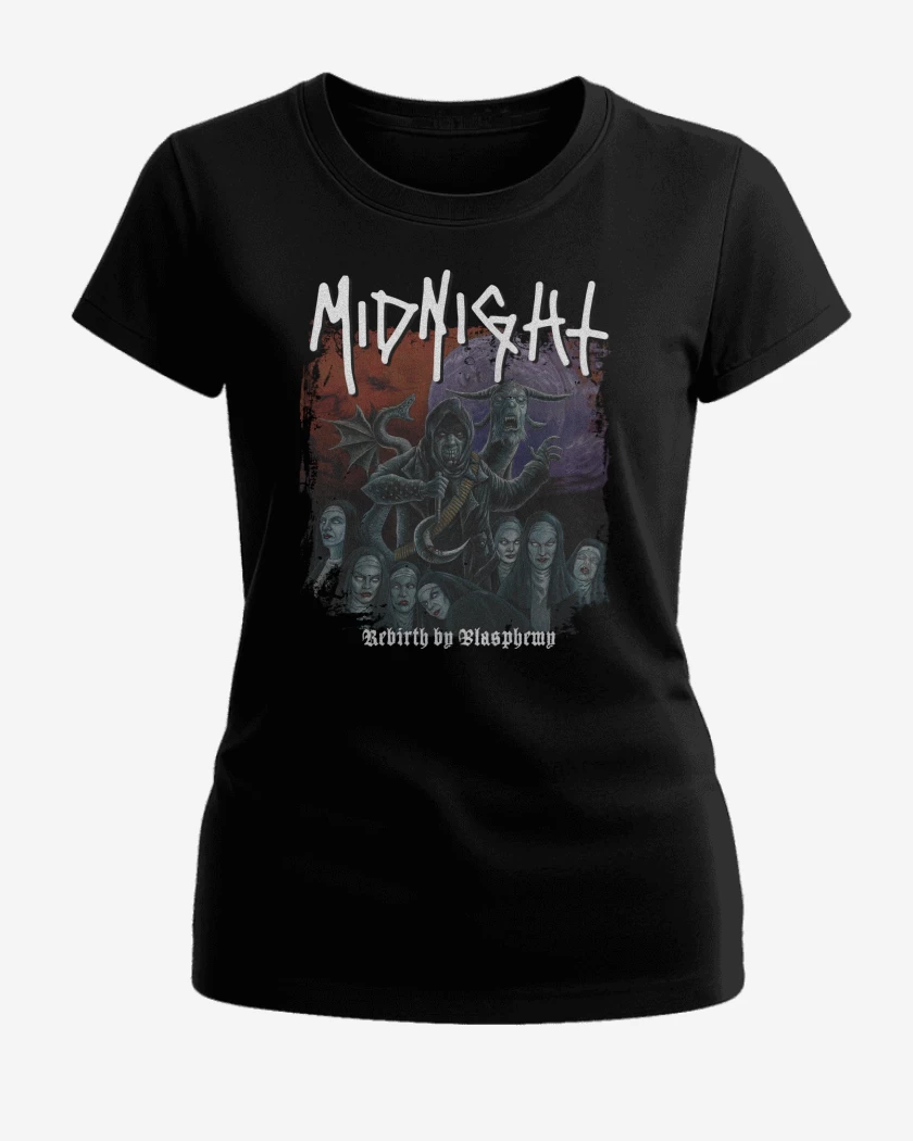 Polera de Mujer Midnight Rebirth By Blasphemy