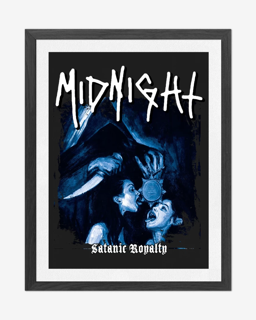 Cuadro decorativo Negro de Midnight Satanic Royalty