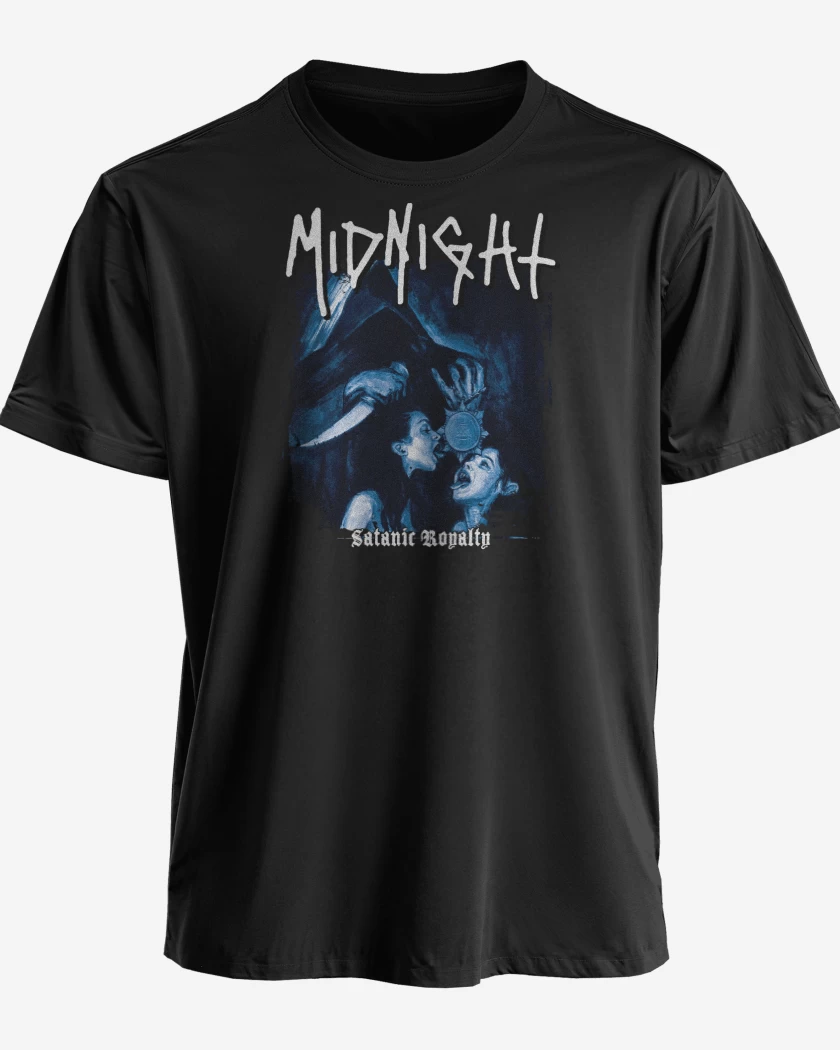 Polera premium Negro de Midnight Satanic Royalty