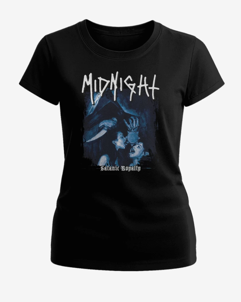 Polera de Mujer Negro de Midnight Satanic Royalty