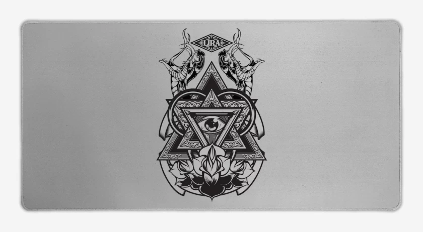Mouse pad Gamer Gris Melange de Snakes
