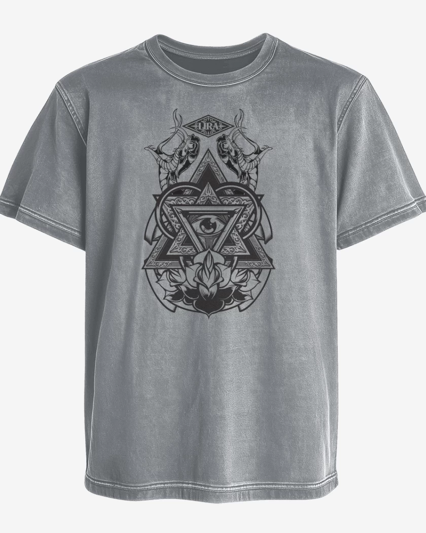 Polera desgastada Snakes