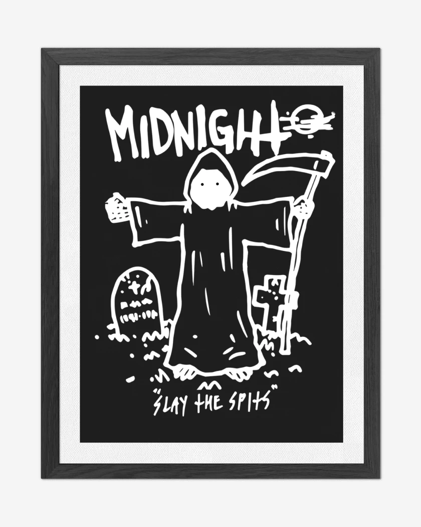 Cuadro decorativo Negro de Midnight Slay the Spits B