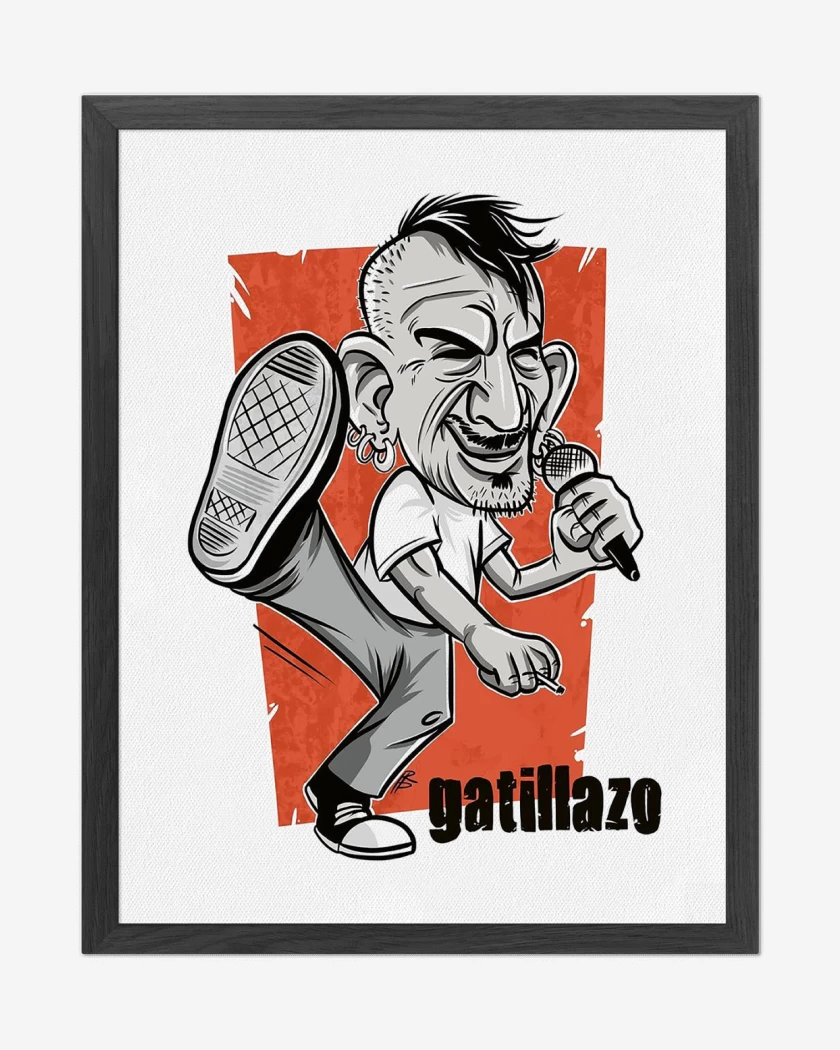 Cuadro decorativo Evaristo Gatillazo