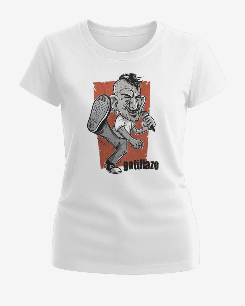 Polera de Mujer Blanco de Evaristo Gatillazo