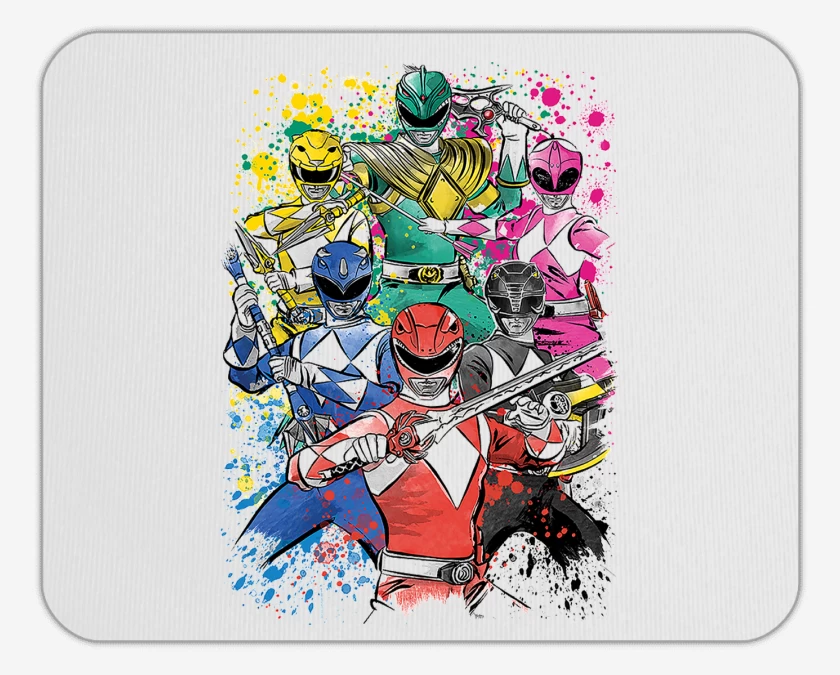 Mousepad Power Rangers Clásicos