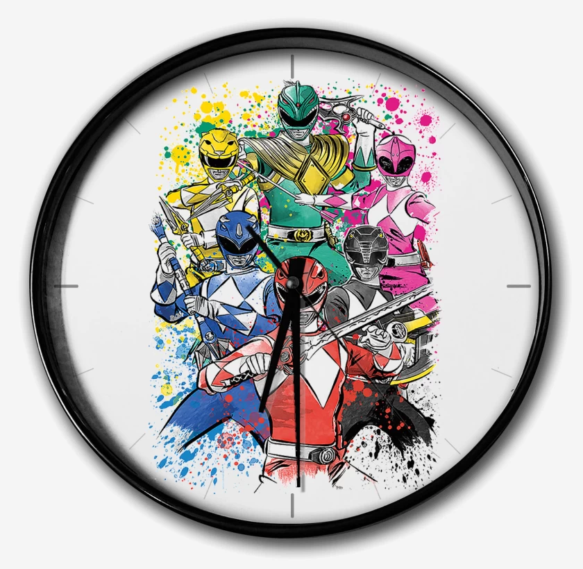 Reloj Blanco de Power Rangers Clásicos