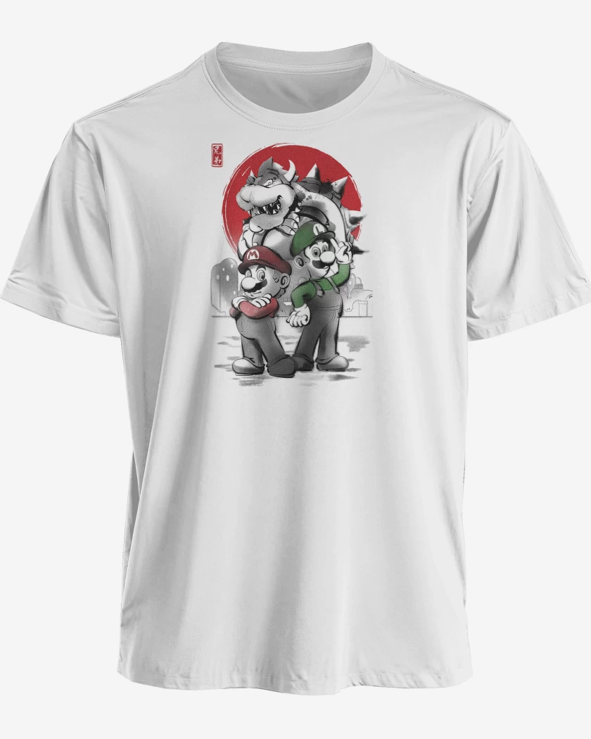 Polera premium Blanco de Fontaneros al Ataque