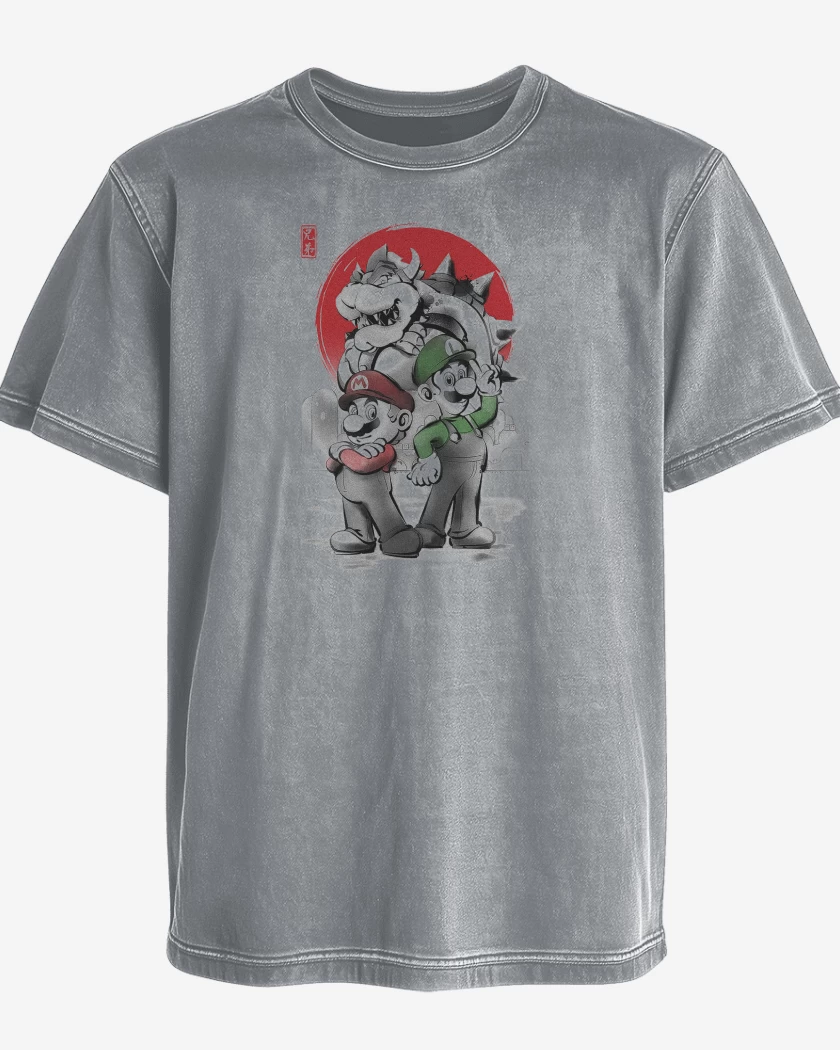 Polera desgastada Fontaneros al Ataque