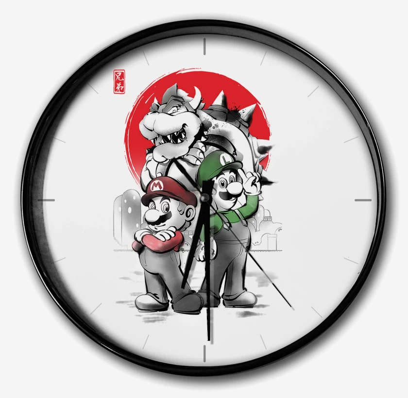 Reloj Blanco de Fontaneros al Ataque