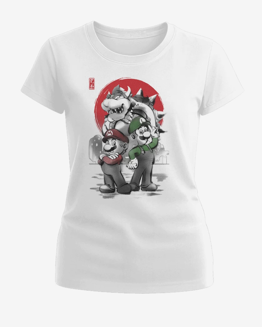 Polera de Mujer Blanco de Fontaneros al Ataque
