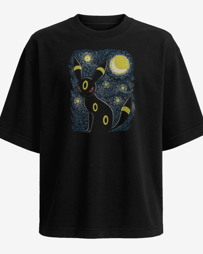 Polera Oversize Umbreon Noche 